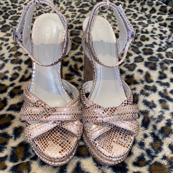 BCBG Generation Cork Wedges - Picture 8 of 8